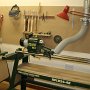 Each lathe is fully equipt with a set of tools, lamp, face mask and extractor