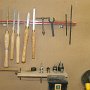 This the turning tools each lathe is equipt with